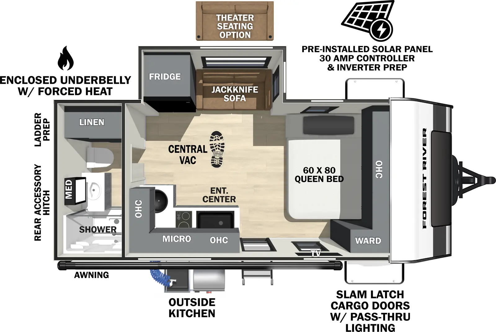 Ibex 16MKS Floorplan